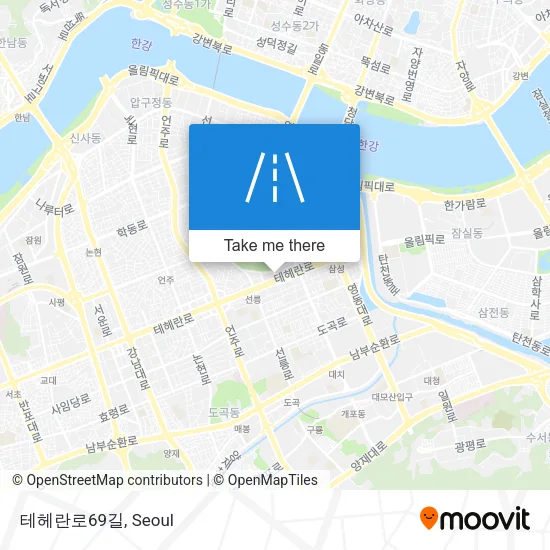 테헤란로69길 map