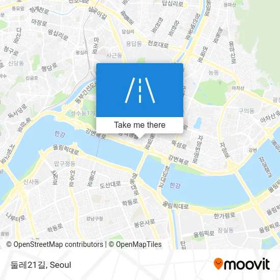 둘레21길 map