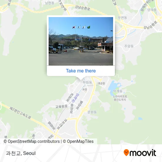 과천교 map