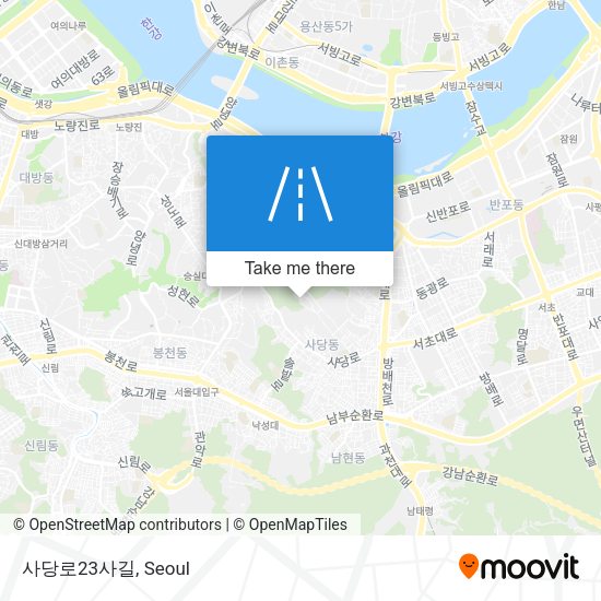 사당로23사길 map