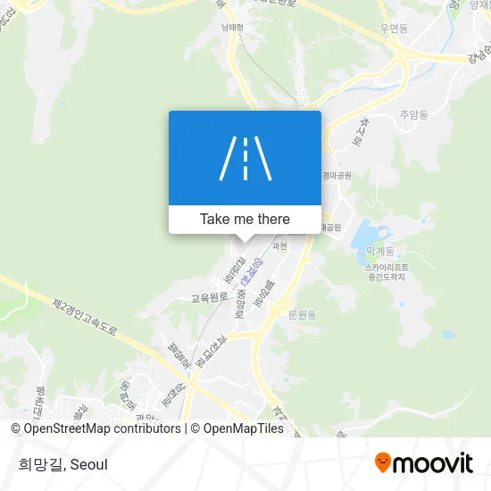 희망길 map