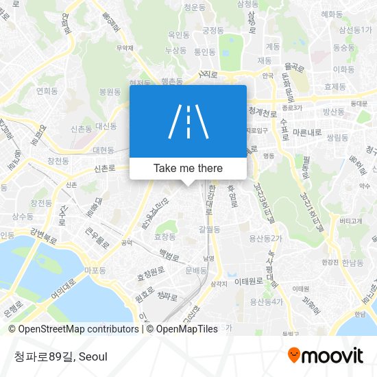청파로89길 map