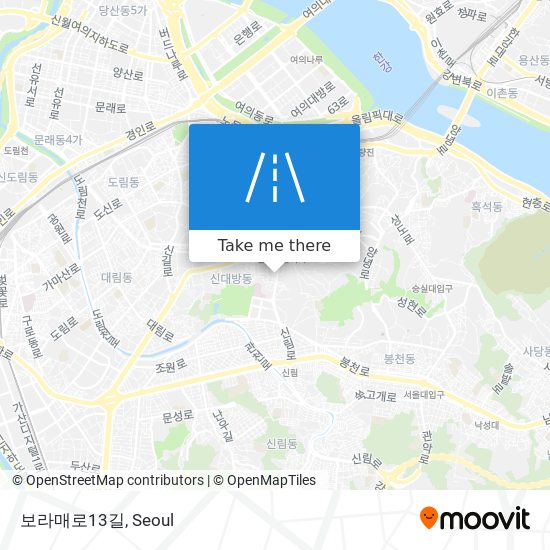 보라매로13길 map