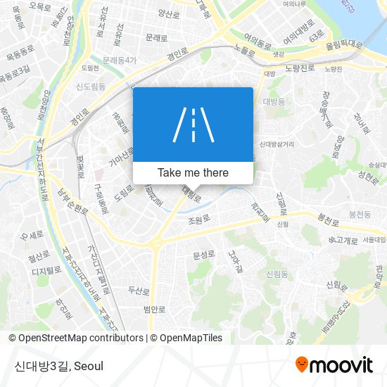 신대방3길 map