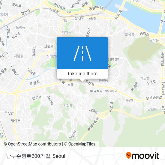 남부순환로200가길 map