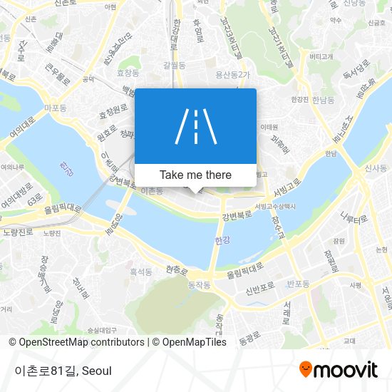 이촌로81길 map