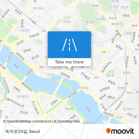 독막로24길 map