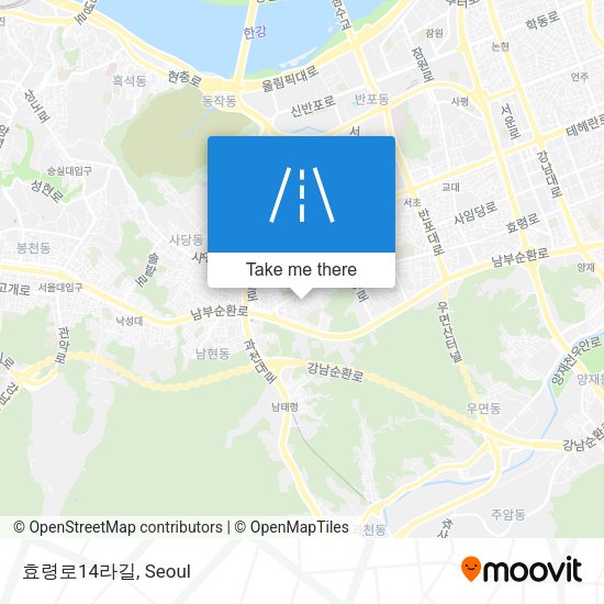 효령로14라길 map