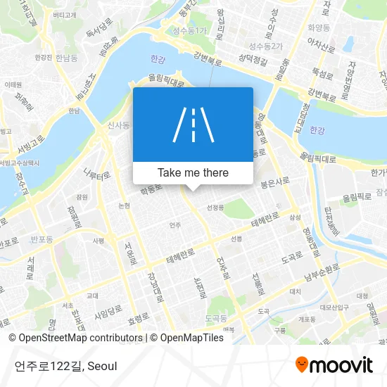 언주로122길 map