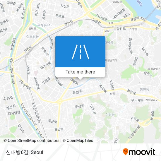 신대방6길 map