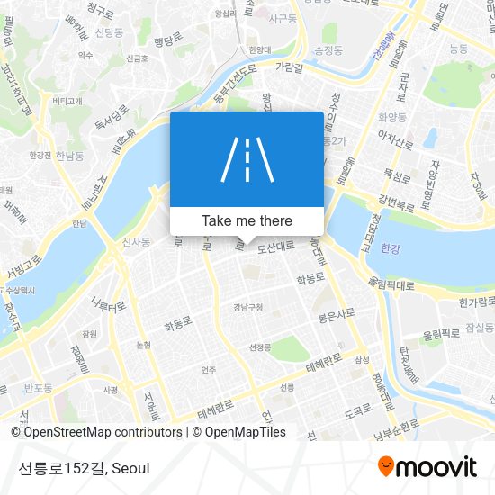 선릉로152길 map