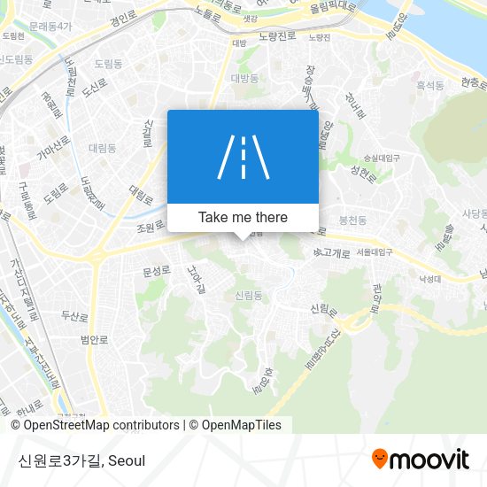 신원로3가길 map