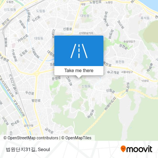 법원단지31길 map
