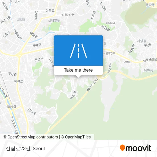 신림로23길 map