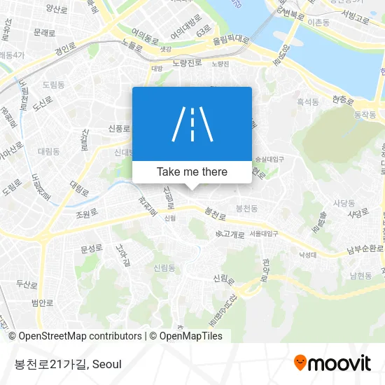 봉천로21가길 map