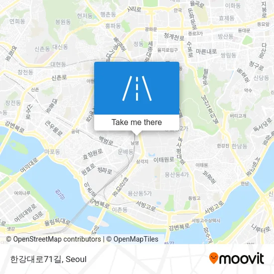 한강대로71길 map