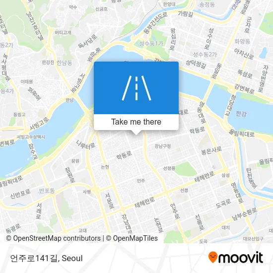 언주로141길 map