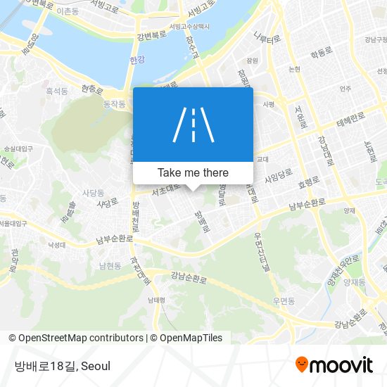 방배로18길 map