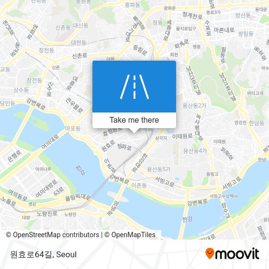 원효로64길 map