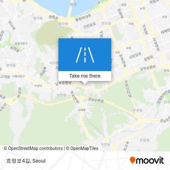 효령로4길 map