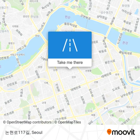 논현로117길 map