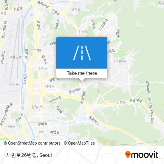 시민로26번길 map