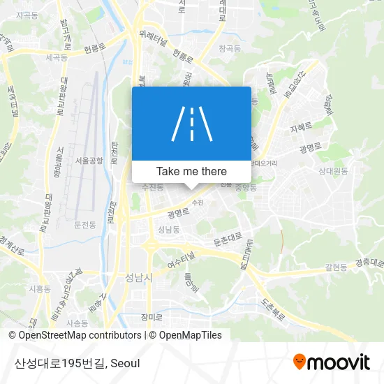 산성대로195번길 map