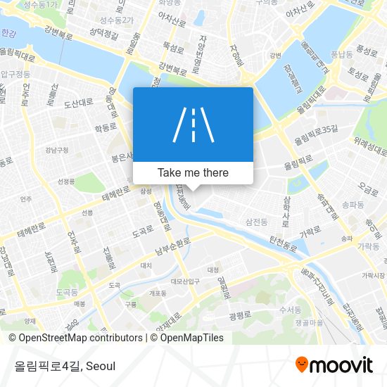 올림픽로4길 map