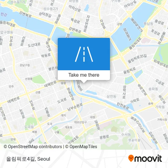올림픽로4길 map