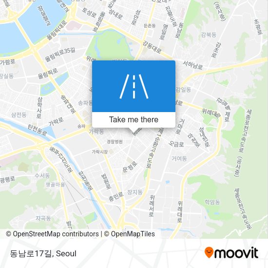 동남로17길 map