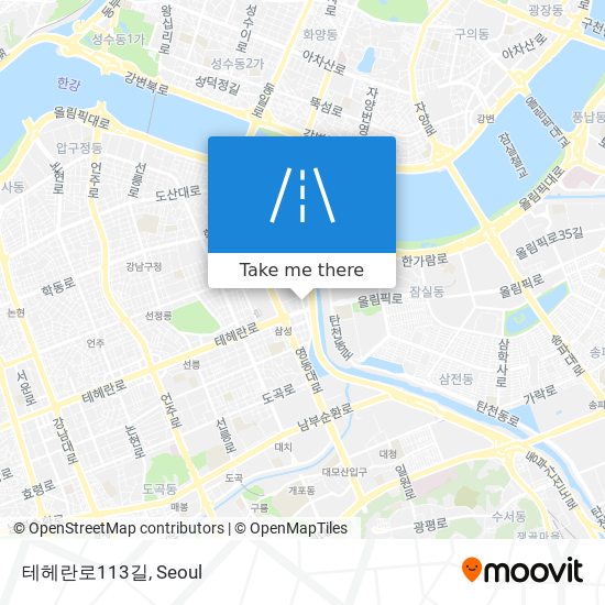 테헤란로113길 map