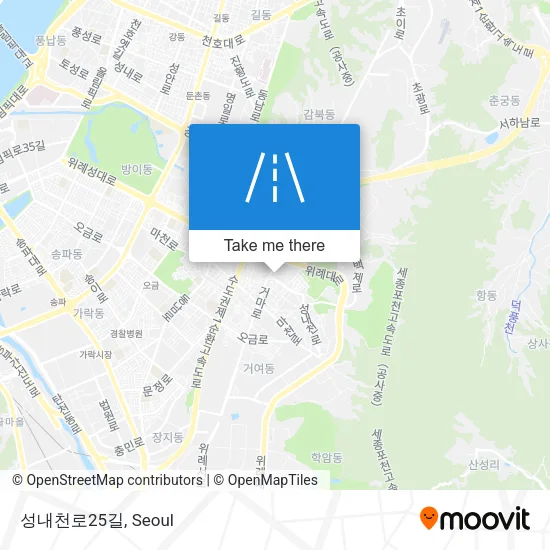 성내천로25길 map