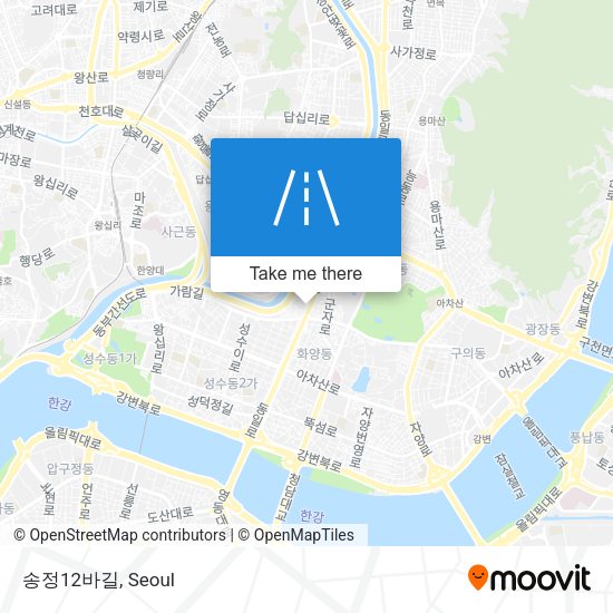 송정12바길 map