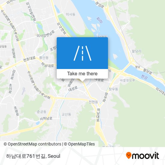 하남대로761번길 map