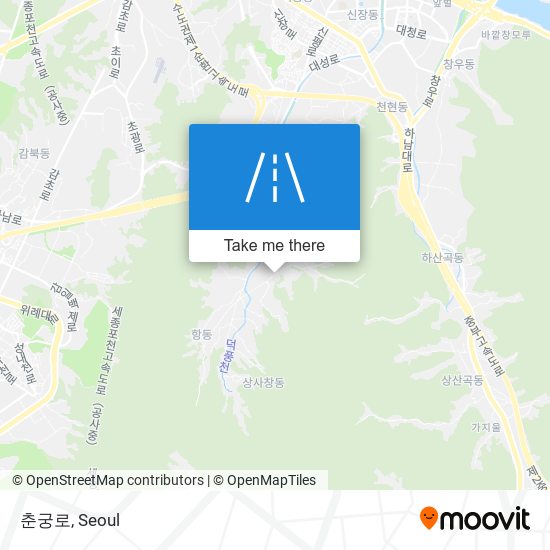 춘궁로 map