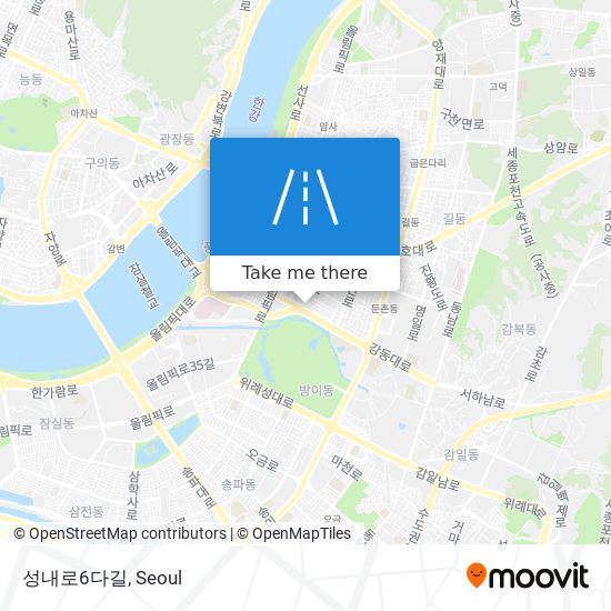 성내로6다길 map