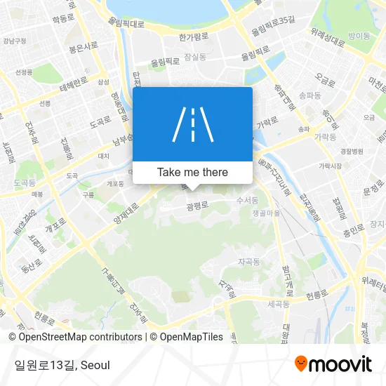 일원로13길 map