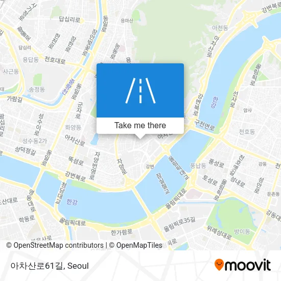 아차산로61길 map