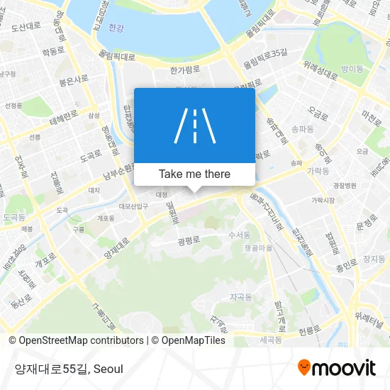 양재대로55길 map