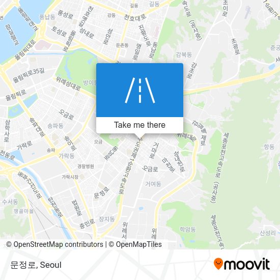 문정로 map