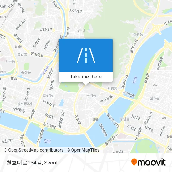천호대로134길 map