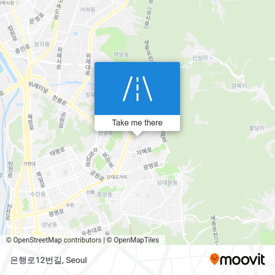 은행로12번길 map