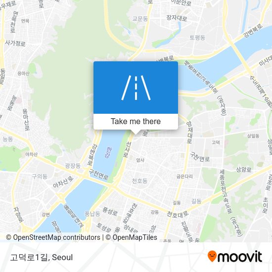 고덕로1길 map