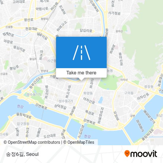 송정6길 map