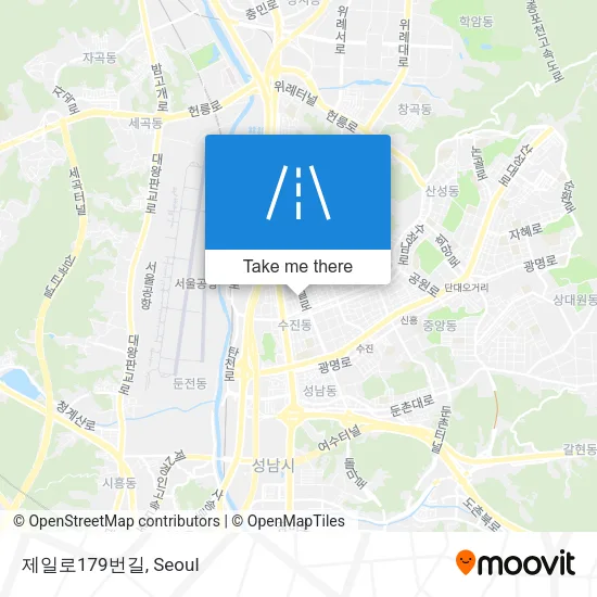 제일로179번길 map