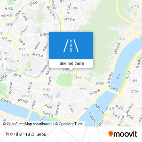 천호대로118길 map