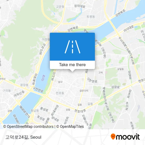 고덕로24길 map
