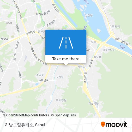 하남드림휴게소 map