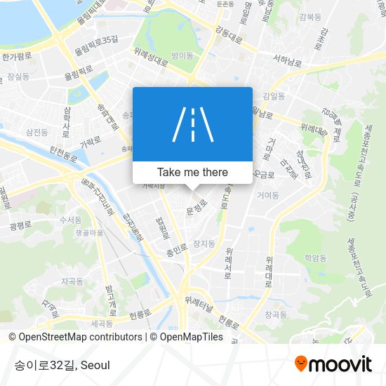 송이로32길 map