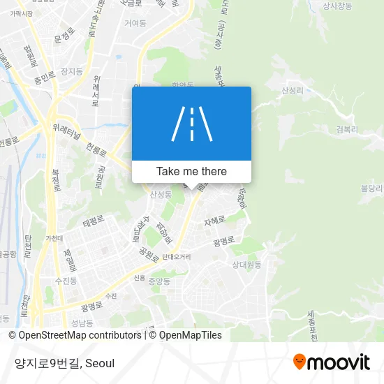 양지로9번길 map